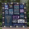 Love Lacrosse Quilt Blanket No96  Quilt